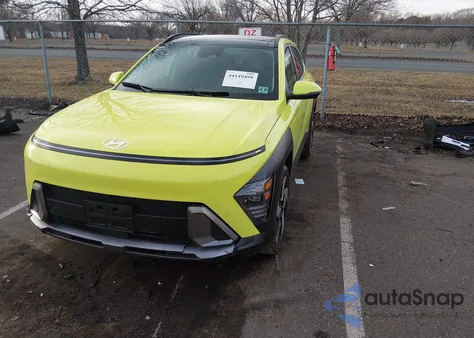 2025 Hyundai Kona Limited из США, поврежденный, VIN KM8HECA33SU196098